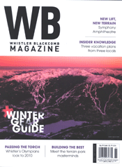 Whistler/Blackcomb Magazine